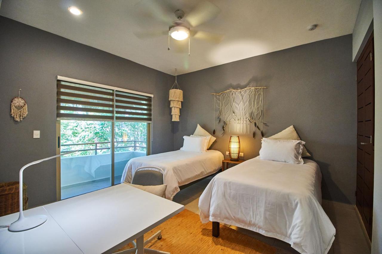 Appartamento Ph Gatsby - Rooftop & Bbq & Jacuzzi & Beach Club Tulum Esterno foto